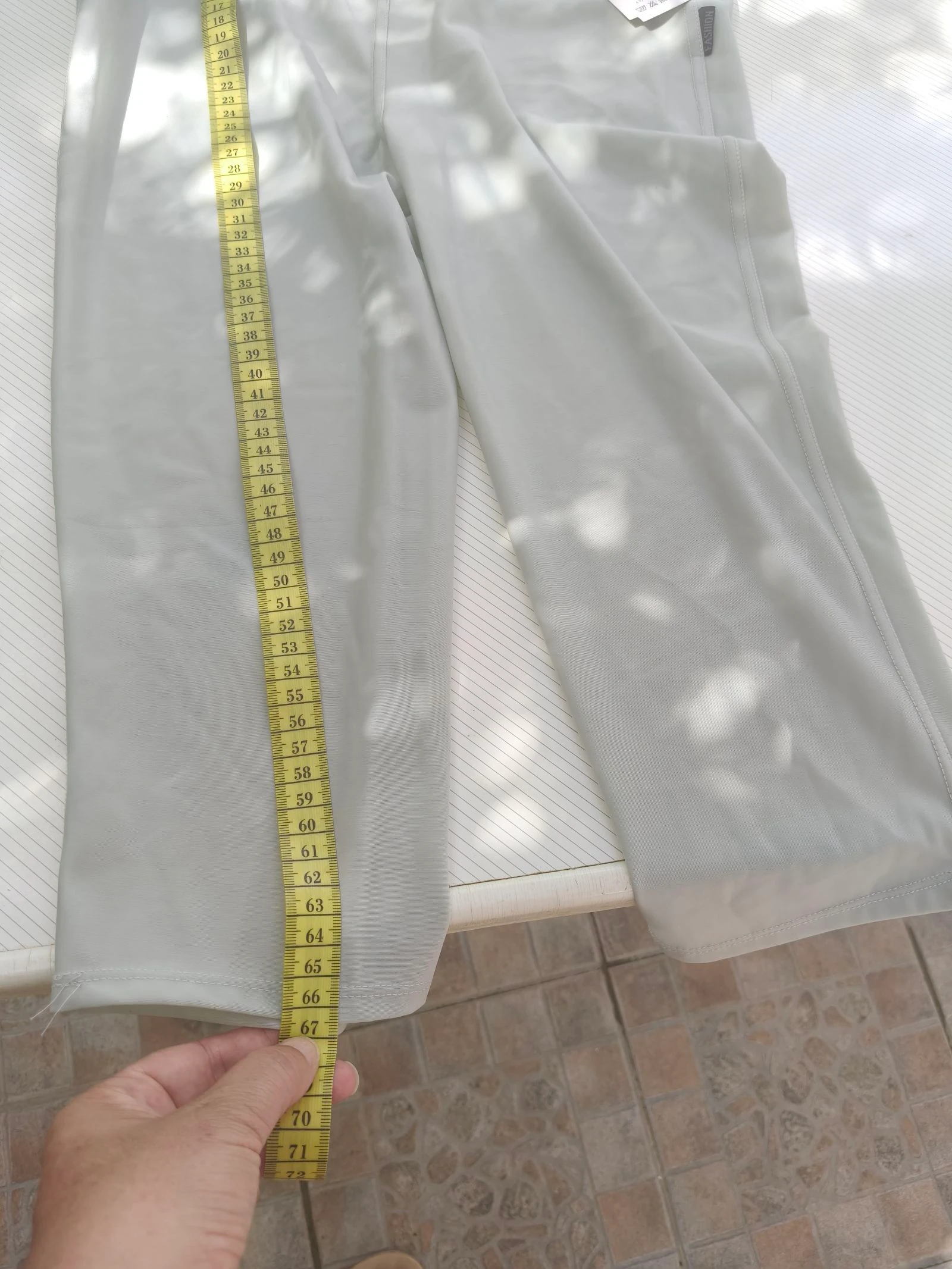 Lichte grijze capri sportlegging - Push Up effect – photo 12